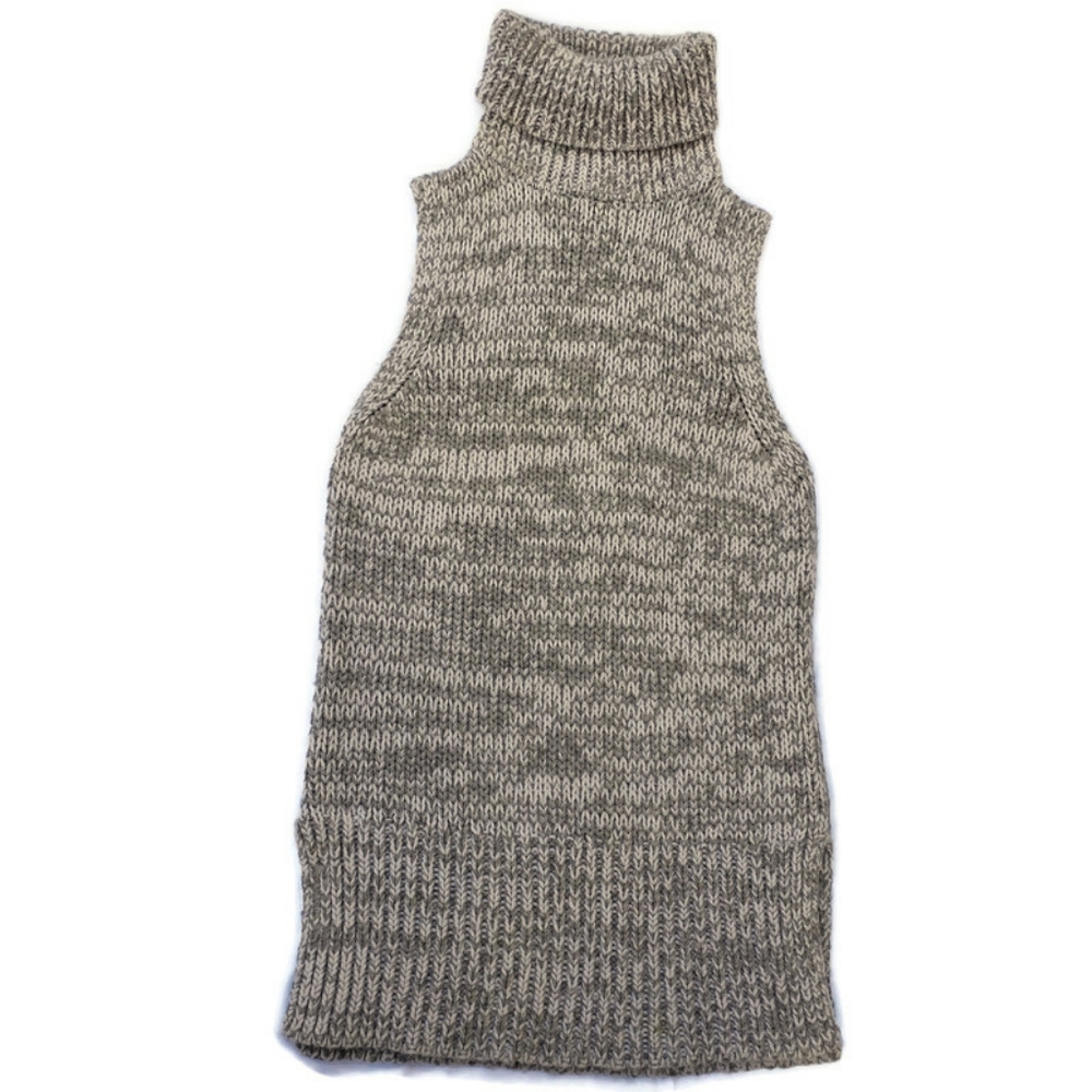 Club Monaco Cashmere Blend Sleeveless Turtleneck